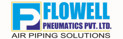 FLOWELL PNEUMATICS PVT.LTD., Compressed Air Piping System, Aluminium Compressed Air Piping Systems, Modular Air Pipe Systems